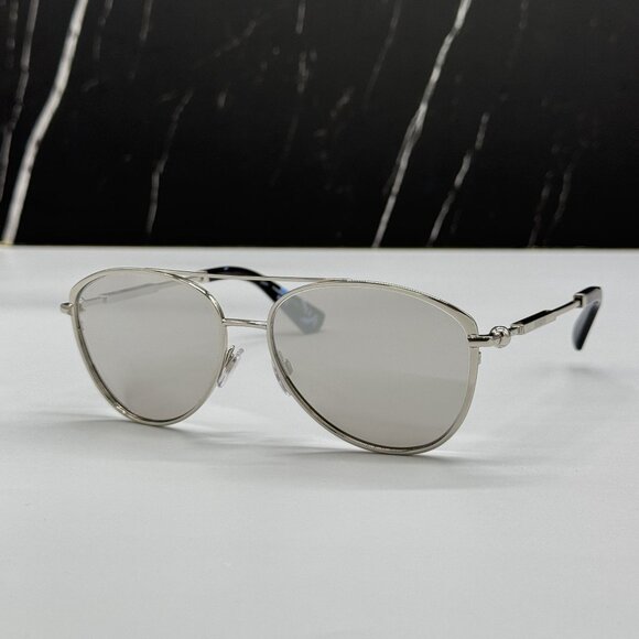 NEW BURBERRY BE3157 1005/8V UNISEX SILVER SUNGLASSES BURBERRY BE3157 10058V main image 10